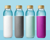 硅胶保护套瓶套玻璃管套水杯隔热杯套专业定制logo
