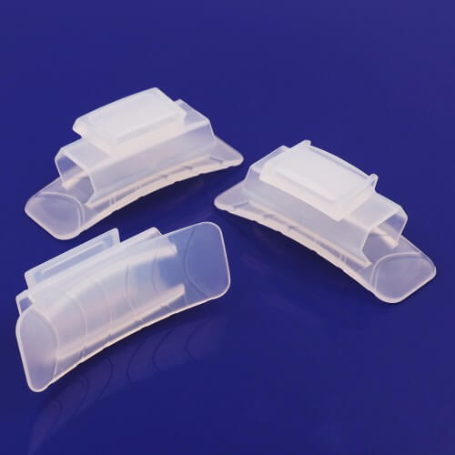 医疗级透明液态硅胶呼吸器面罩额头垫可重复使用LSR可开模定制可批发零售