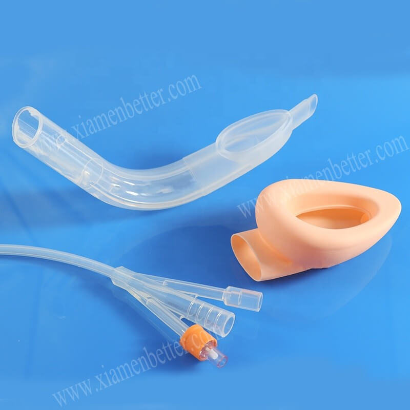 医疗级液态硅胶喉罩气道LMAS可开LSR注塑模具定制